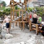 Wasserspiele im OBRA Wasserpark Neukirchen an der Vöckla